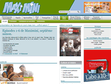 Tablet Screenshot of maximini.alliance-presse.info